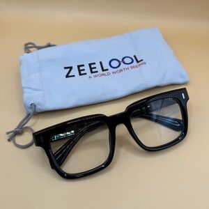 Zeelool Black Square Glasses Frame